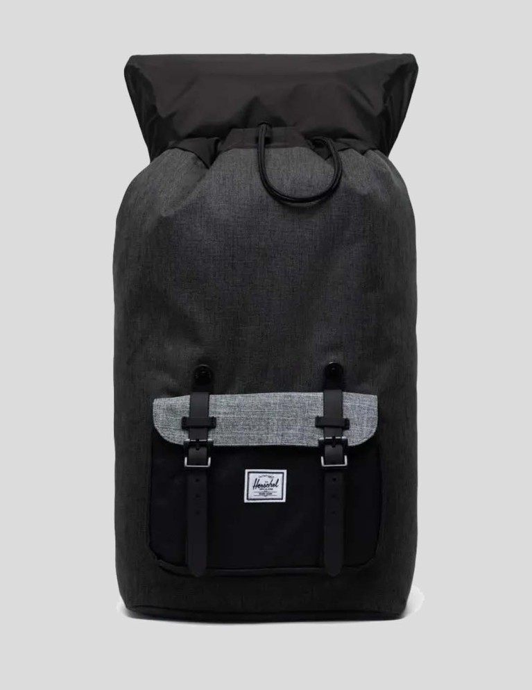 Mochila HERSCHEL little america backpack black crosshatch/raven crosshatch